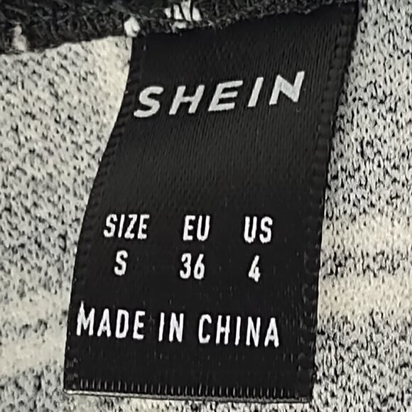 Shein Womens Plaid Elastic Waist Stretch Bodycon Knee Length Pencil Skirt Size S - Picture 9 of 10